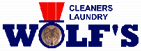 Wolf's Cleaners Logo